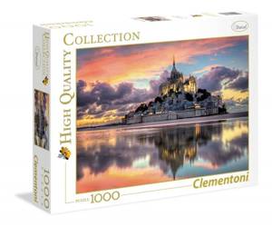 Clementoni High Quality Collection Puzzle 'Mont Saint Michel' 1000 Teile