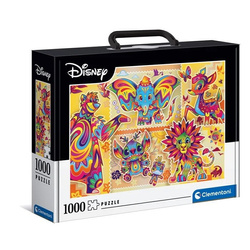Clementoni Puzzle 1000 Teile Aktenkoffer Disney Classic