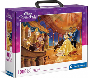 Clementoni Puzzle 1000 Teile Aktenkoffer Disney Prinzessinnen