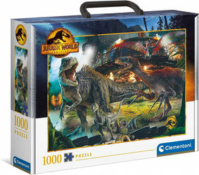 Clementoni Puzzle 1000 Teile Aktenkoffer Jurassic World