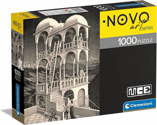 Clementoni Puzzle 1000 Teile Compact Art Collection Escher Belvedere