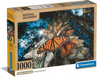 Clementoni Puzzle 1000 Teile Kompakt National Geographic