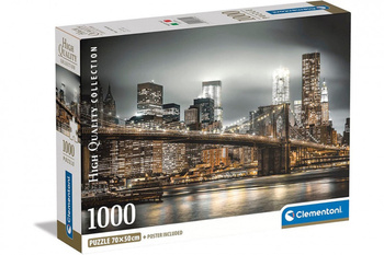 Clementoni Puzzle 1000 Teile Kompakt New York Skyline