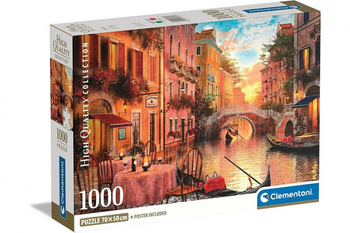 Clementoni Puzzle 1000 Teile Kompakt Venedig