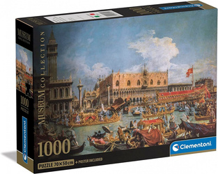 Clementoni Puzzle 1000 Teile Kompaktes Museum