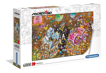 Clementoni Puzzle 6000 Teile Mordillo Der Kuss