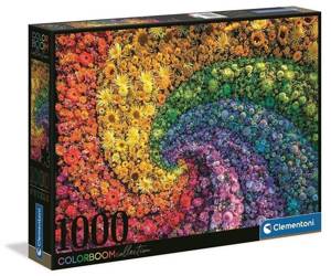 Clementoni Whirl Color Boom Collection Puzzle 1000 Teile