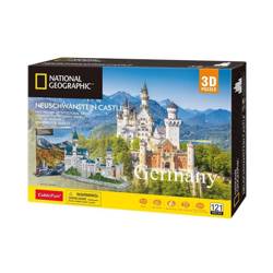 Cubic Fun Puzzle 3D Schloss Neuschwanstein National Geographic