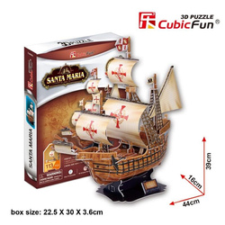 Cubic Fun Puzzle 3D-Segelschiff Santa Maria