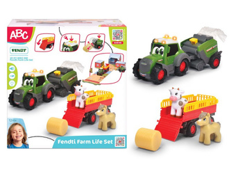 Dickie Toys Spielwaren ABC Fendti Farm Life Set Autospielesets Autospielsets & Zubehör