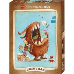 Heye Puzzle 1000 Teile Zozoville - Unersättlich