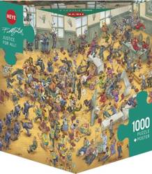 Heye Puzzle 1500 Teile Dorfmarkt