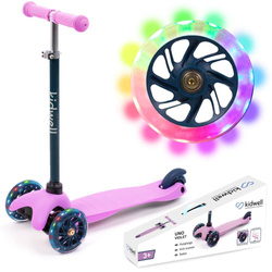 Kidwell UNO Violet Kinderroller Tretroller Dreirad-Balance-Roller