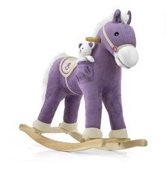 Milly Mally Schaukelpferd Pony Purple