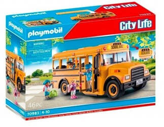 Playmobil City Life 7098 3 Schulbus-Set mit Figuren