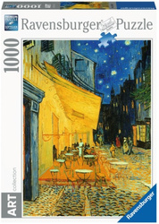 Ravensburger Puzzle 1000 Elemente Art Collection Café Terrasse bei Nacht