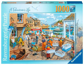 Ravensburger Puzzle 1000 Elemente Das Leben eines Fischers