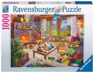 Ravensburger Puzzle 1000 Teile Gemütliches Zimmer