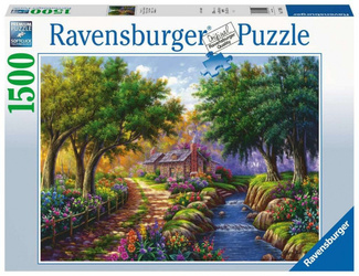 Ravensburger Puzzle 1500 Teile Landhaus am Fluss
