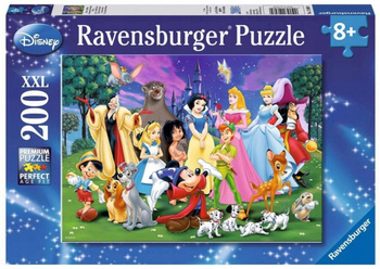 Ravensburger Puzzle 200 Teile Disney, Beliebte Märchenfiguren