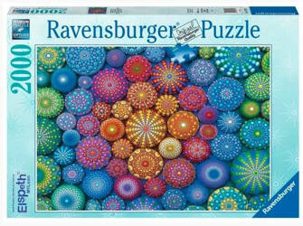 Ravensburger Puzzle 2000 Teile Regenbogen Mandalas