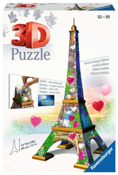 Ravensburger Puzzle 216 Teile 3D Eiffelturm Love Edition