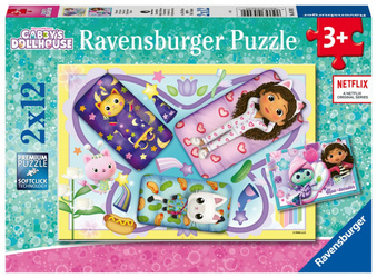 Ravensburger Puzzle 2x12 Teile Gabi's Katzenhaus
