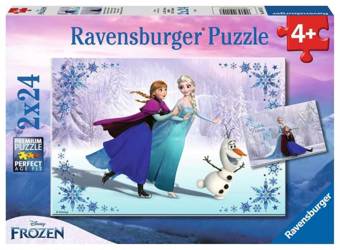 Ravensburger Puzzle  2x24 Teile Iceberg Sisters Forever