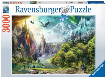 Ravensburger Puzzle 3000 Elemente Herrschaft der Drachen