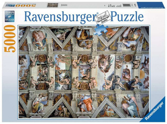 Ravensburger Puzzle 5000 Elemente Fresken der Sixtinischen Kapelle