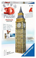 Ravensburger Puzzle 54 Teile 3D Mini-Gebäude Big Ben