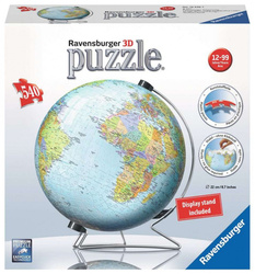 Ravensburger Puzzle 540 Teile 3D Kinder-Globus