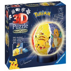 Ravensburger Puzzle 72 Teile 3D Pokemon leuchtender Ball