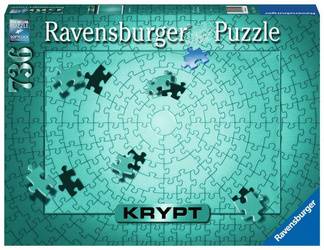Ravensburger Puzzle 736 Teile Krypt Metallic Mint