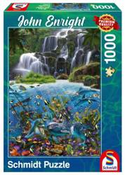 Schmidt Puzzle 1000 Teile John Enright Wasserfall
