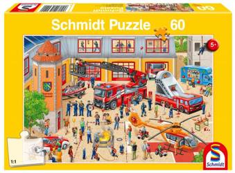 Schmidt Puzzle 60 Teile Tag der Kinderfeuerwehr