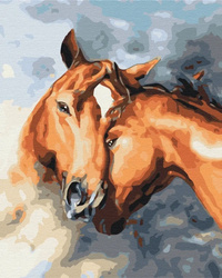 Symag Image Malen nach Zahlen - Sensible Pferde