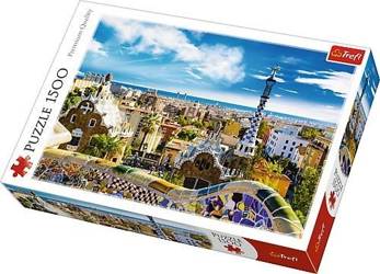 Trefl Puzzle 1500 Teile Park Guell, Barcelona