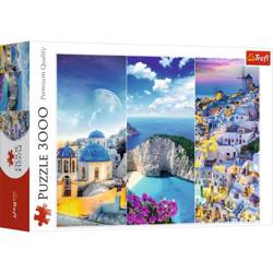 Trefl Puzzle 3000 Teile Griechischer Urlaub