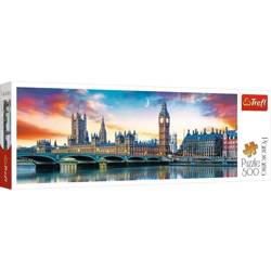 Trefl Puzzle 500 Teile Panorama - Big Ben und der Palast von Westminster