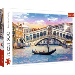 Trefl Puzzle 500 Teile Rialtobrücke Venedig