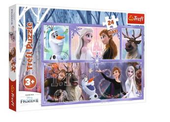 Trefl Puzzle-Welt voller Magie Frozen 2 24 Maxi-Teile