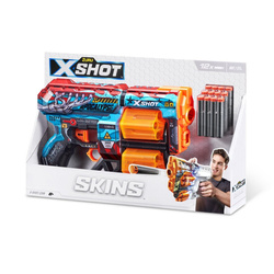 ZURU X-Shot Modell G SKINS-DREAD Abschussgerät (12 Pfeile)