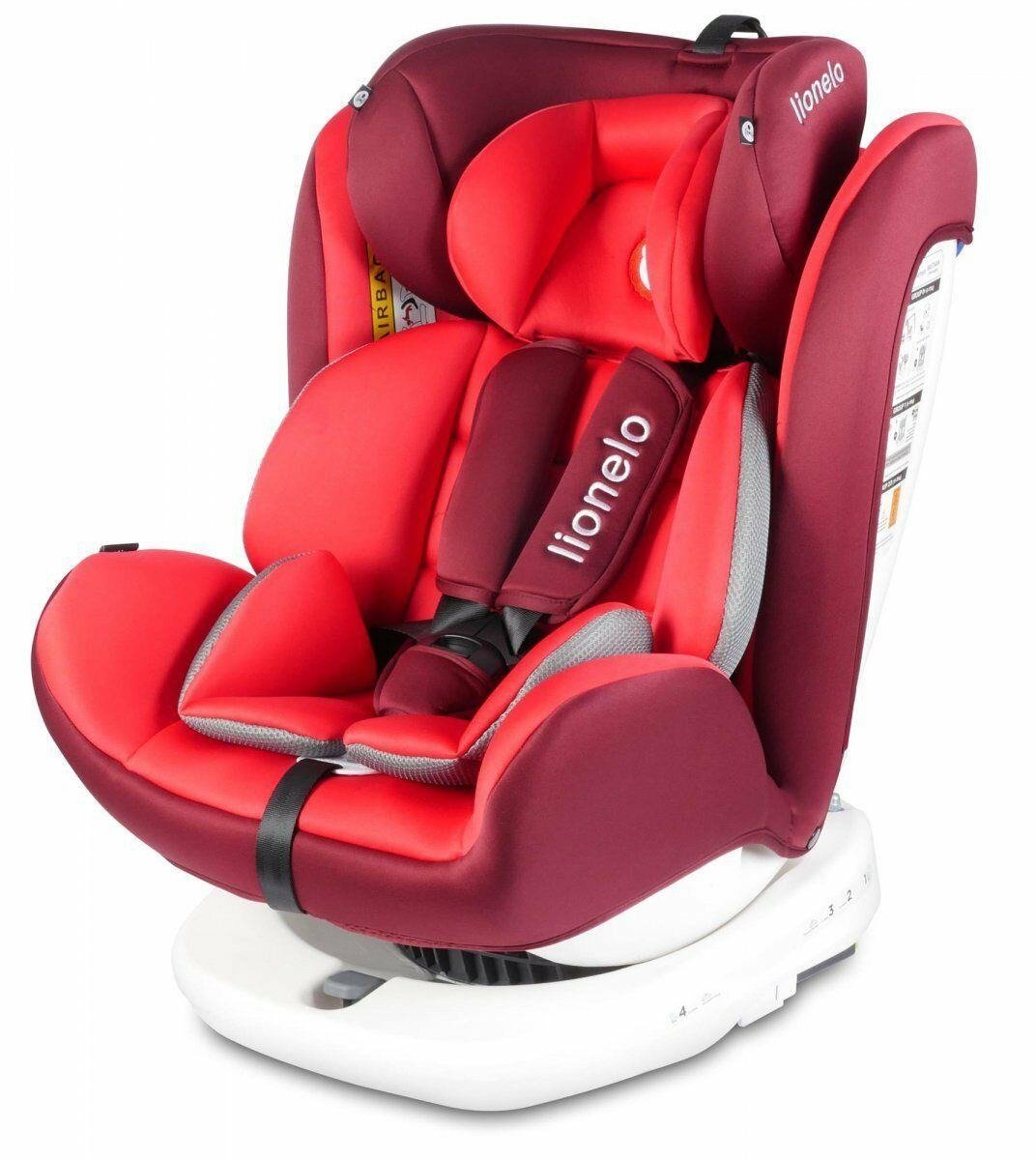 Autositz Kinder Kinderautositz Bastiaan Red 360° ISOFIX 0-36 kg Gruppe 0/1/2/3 