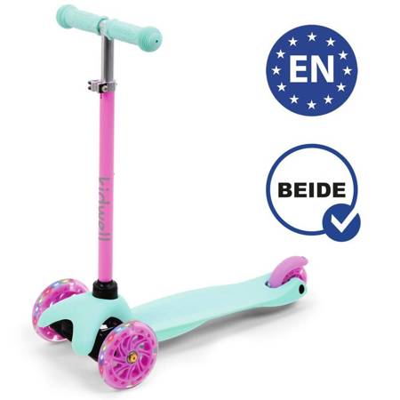  Kidwell UNO Mint Kinderroller Tretroller Dreirad-Balance-Roller