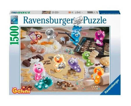 2D 1500 Teile Ravensburger Puzzle : Gelini Weihnachtskuchen
