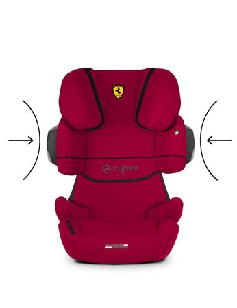 Autositz Cybex Solution X2-Fix Scuderia Ferrari Red