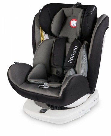 Autositz Kinder Kinderautositz Bastiaan 360° Grau ISOFIX 0-36 kg Gruppe 0/1/2/3