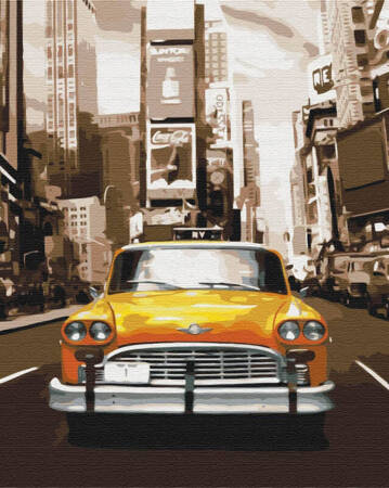 Bild Paint it! Malen nach Zahlen. New Yorker Taxi