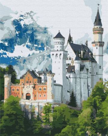 Bild Paint it! Malen nach Zahlen. Schloss Neuschwanstein